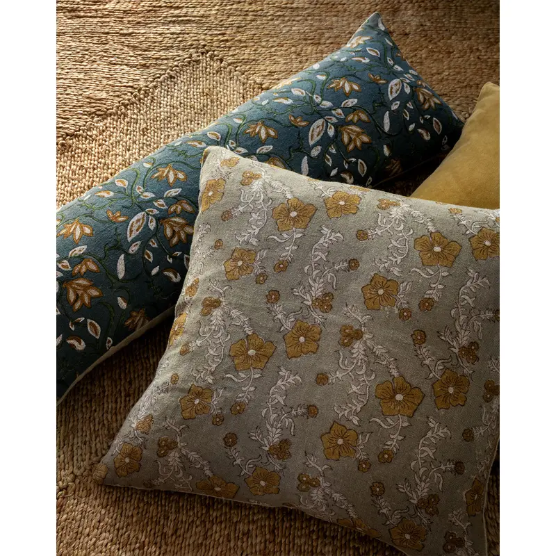 Orchid Floral Pillow Cover