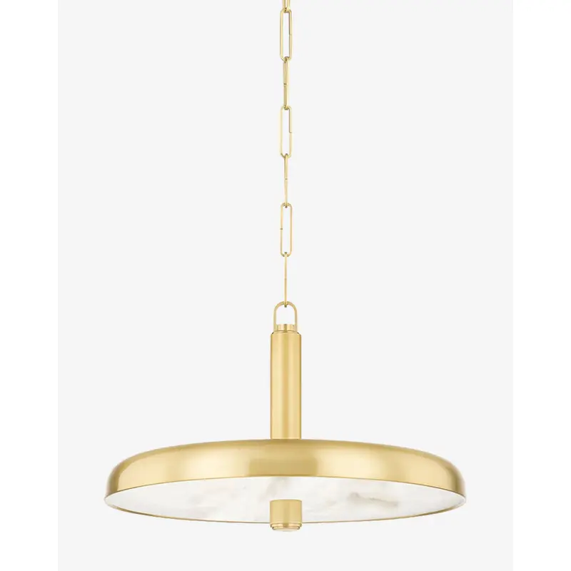 Reynolds Aged Brass Pendant