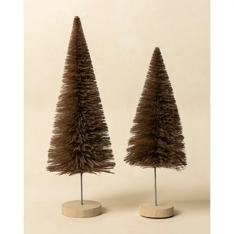 Brown Sisal Bottle Brush Tree