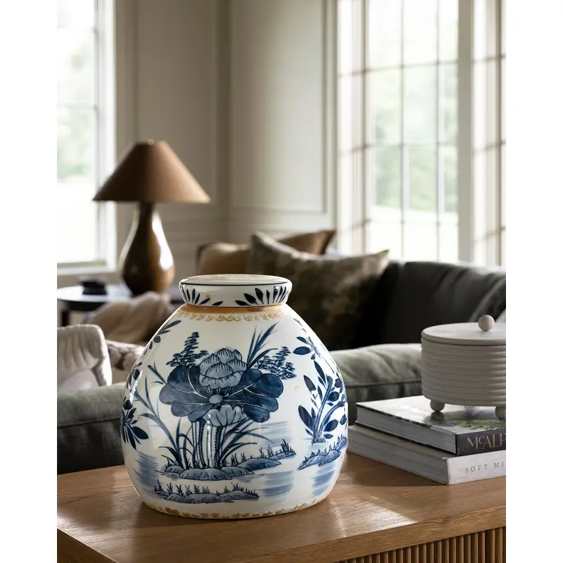Chinoiserie Ginger Jar