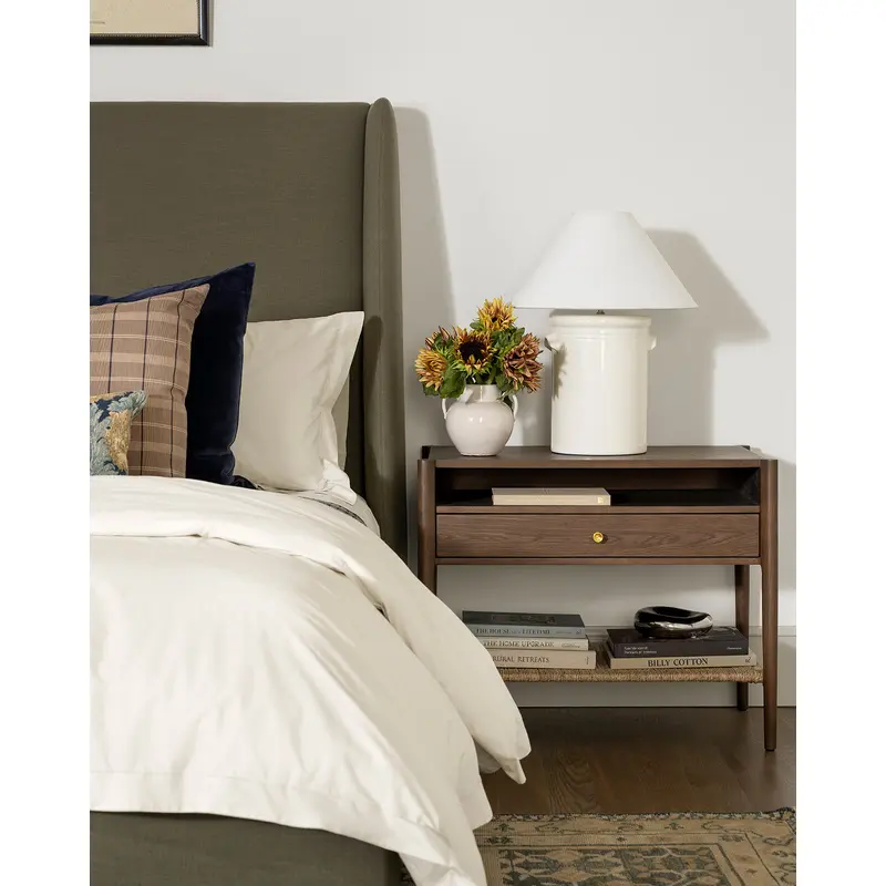 Dana Walnut Oak Nightstand