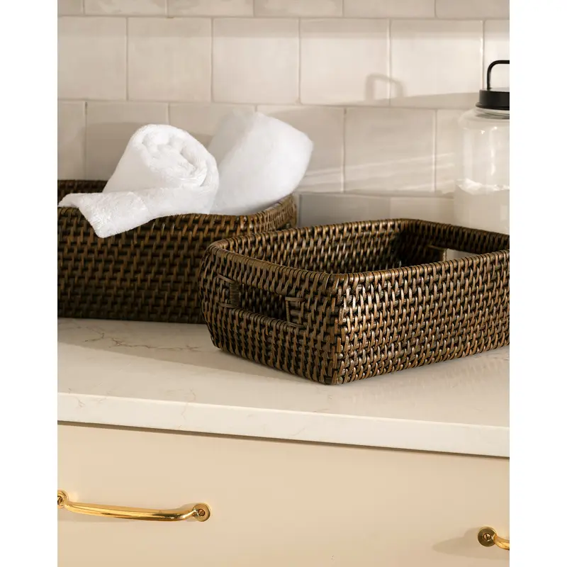 Tatum Woven Laundry Basket