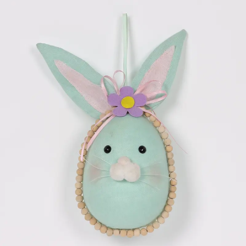 Easter Bunny Head on Egg