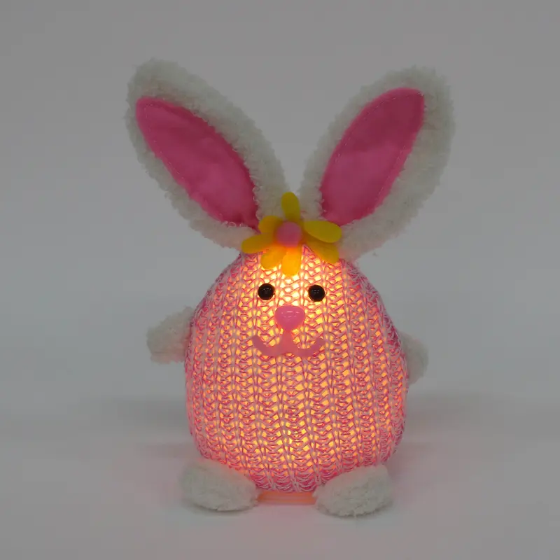 Easter Egg Bunny in Pink