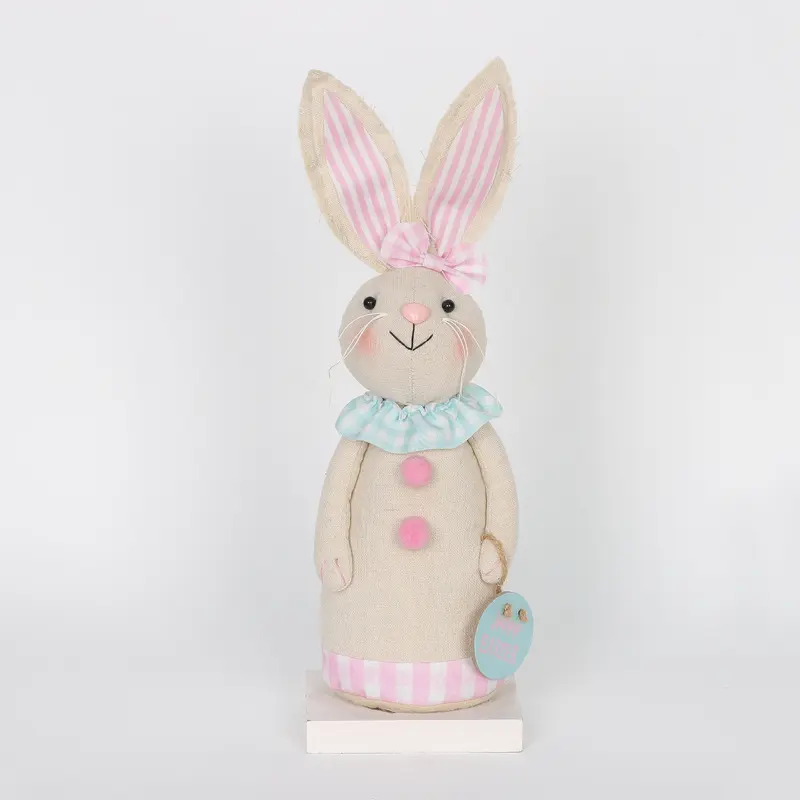 Easter Fabric Bunny Half Body