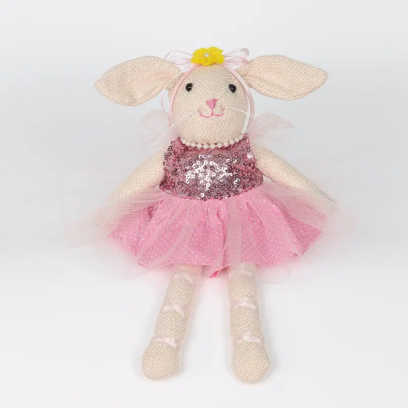 Easter Fabric Shelf Sitter Bunny