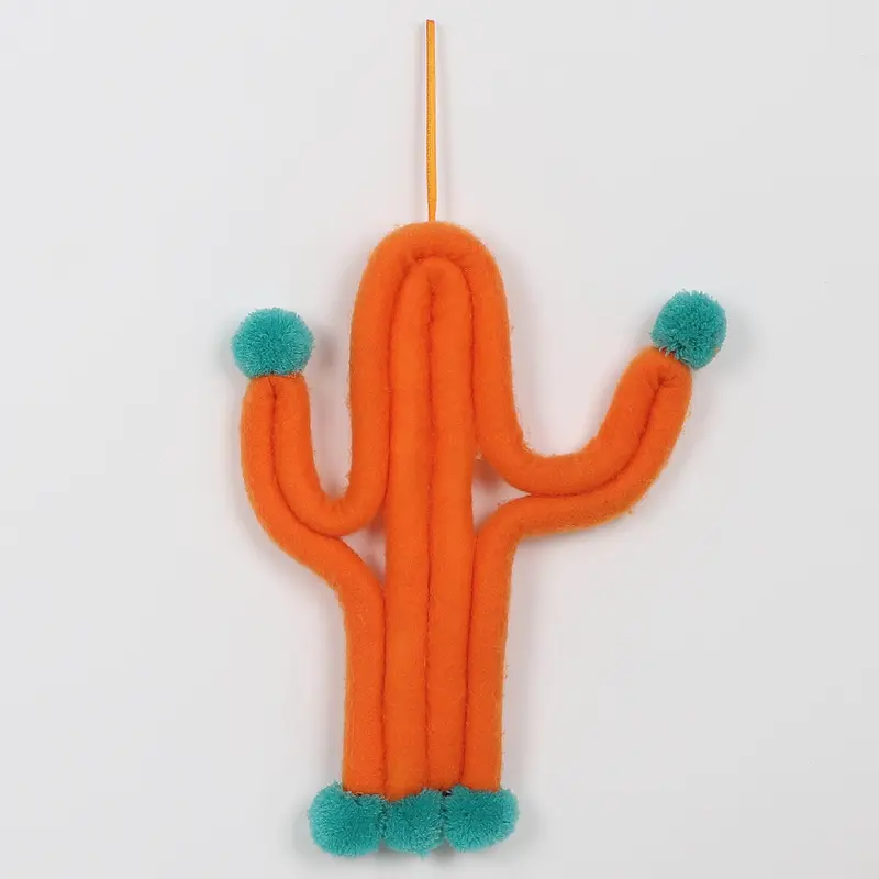 Easter Hanging Orange Cactus