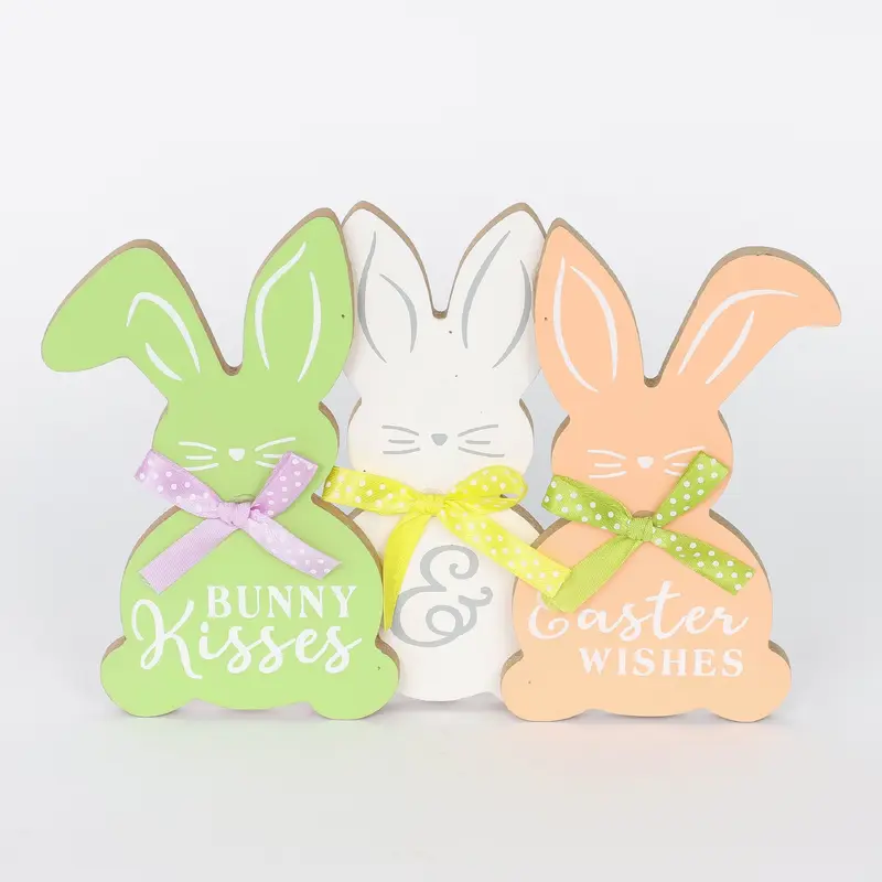 Easter Table Top Bunnies with Signage