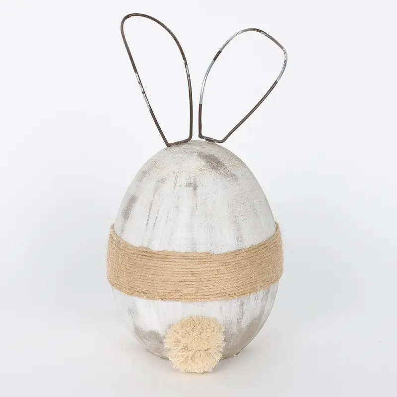 Easter Table Top Bunny with Metal Ears