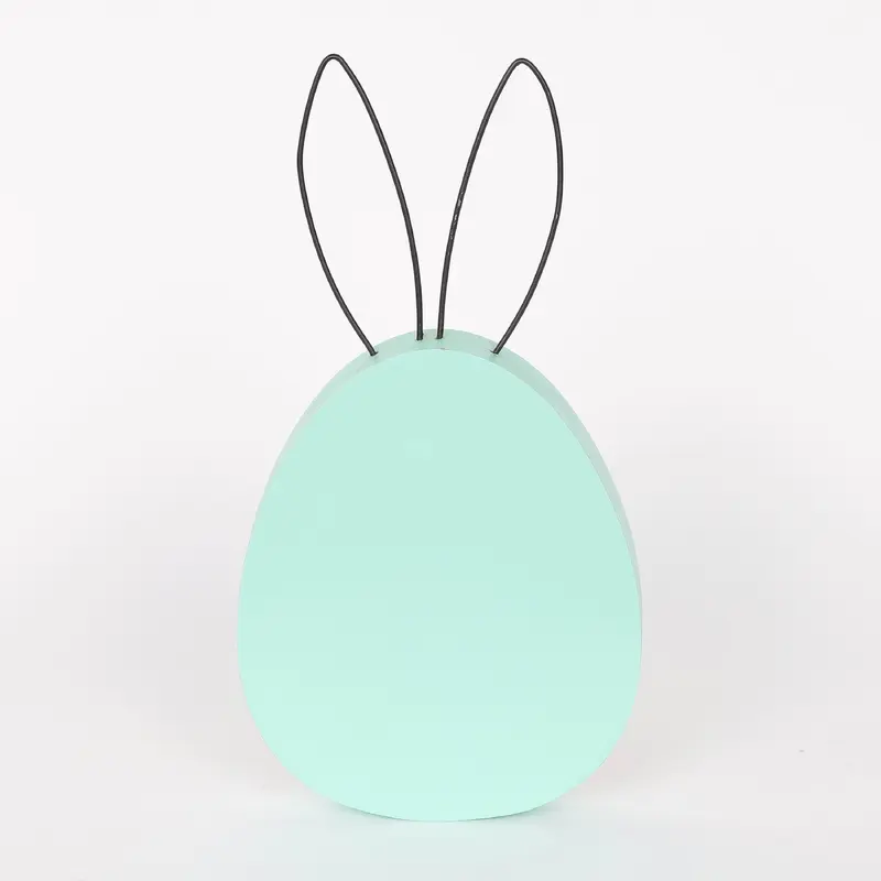 EasterTable Top Egg with Ears in Green