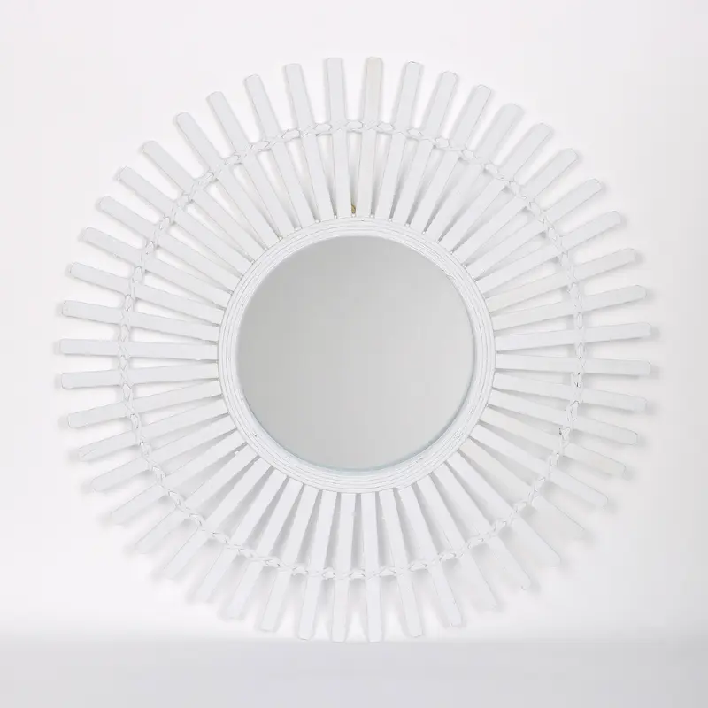 Home Decor White Hanging Mirror