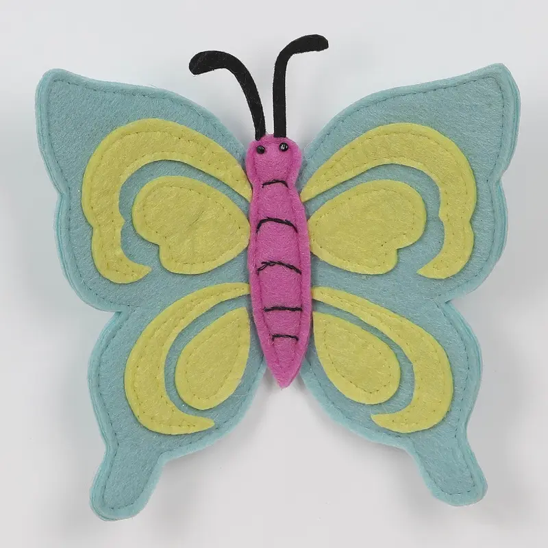 Spring Easter  Blue/Yellow Butterfly