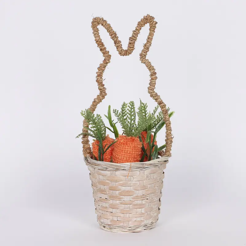 Easter Bunny Handle Basket