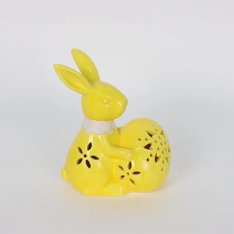 Easter Ceramic Table Top Bunny