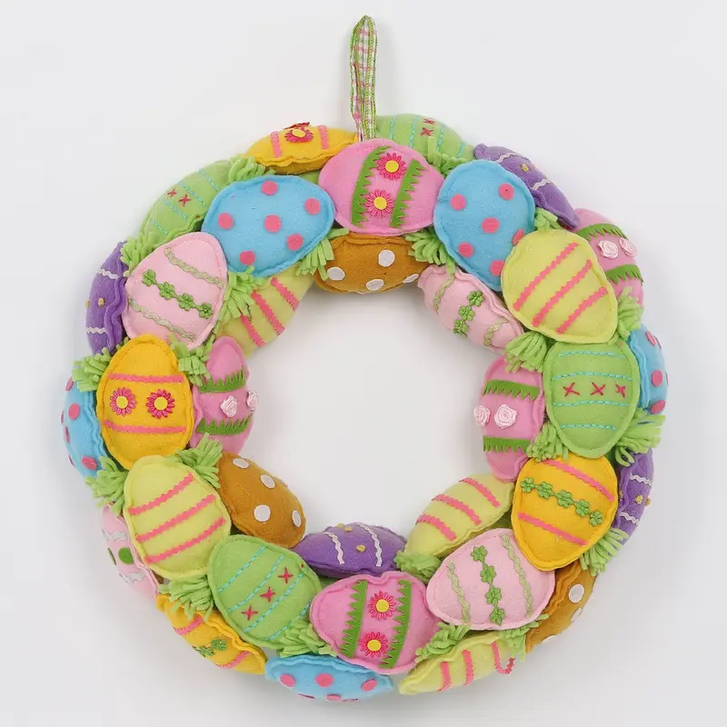 Easter Egg Hanging Wreath