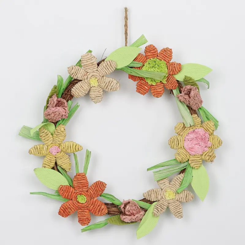 Easter Floral Wreath