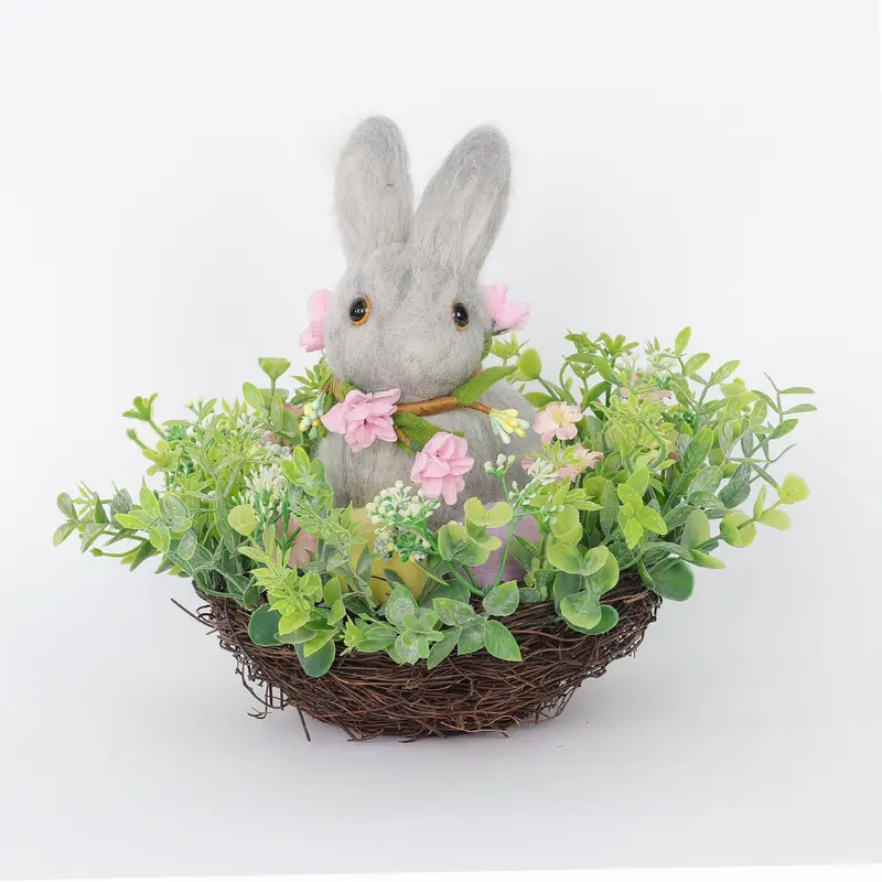 Easter Table Top Floral with Bunny