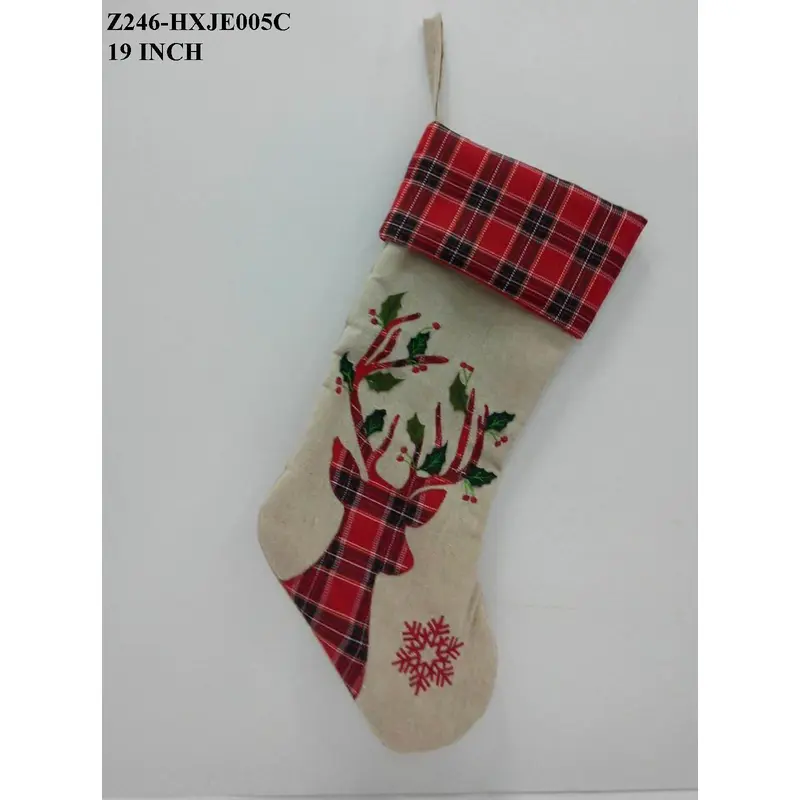 Fabric Christmas Stockings