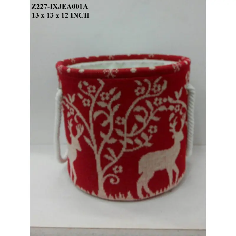 Red/White Christmas Container