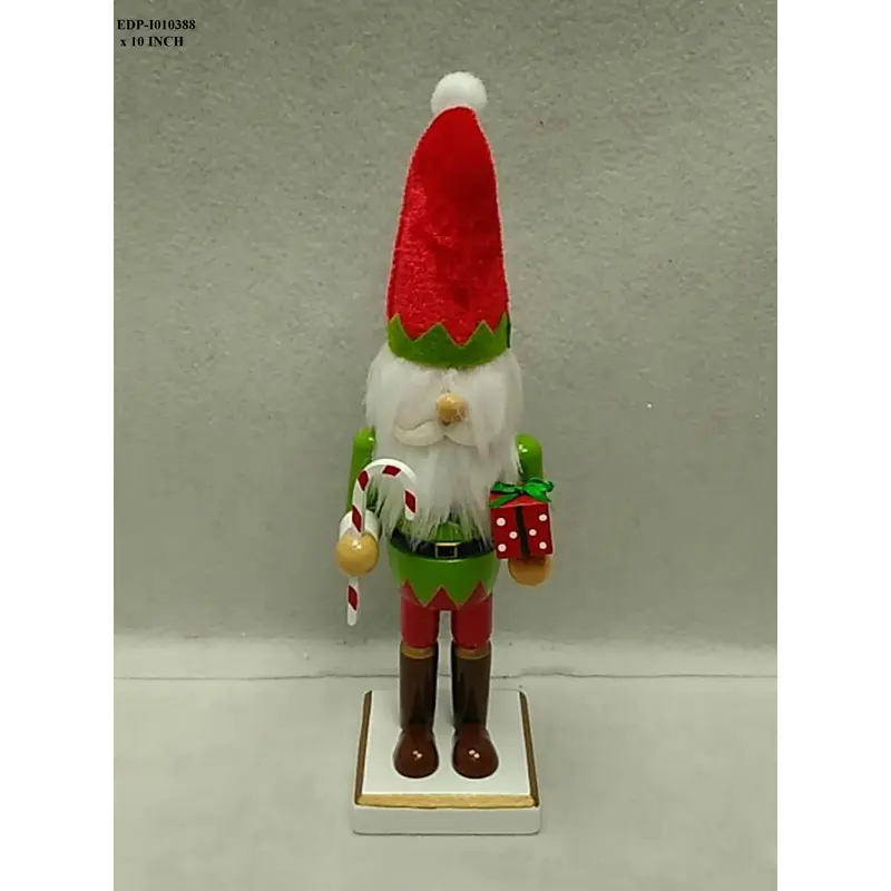 Wood/Fabric Gnome Nutcracker