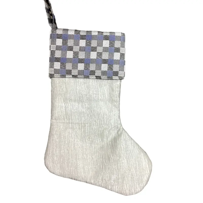 Xmas Stockings Plaid Top