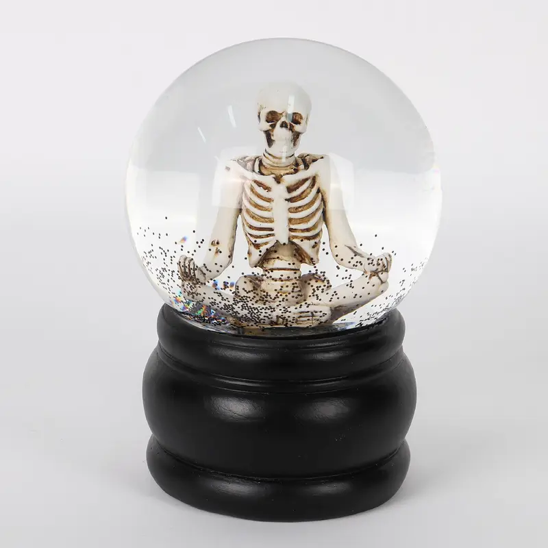 100mm HALLOWEEN SKELETON WATERGLOBE