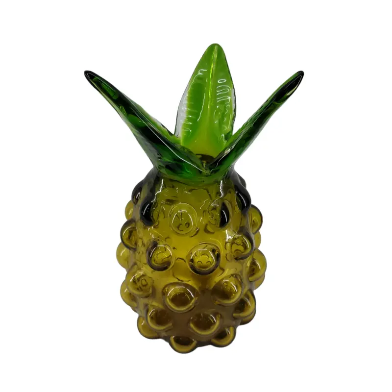 Home Decor Table Top Glass Pineapple