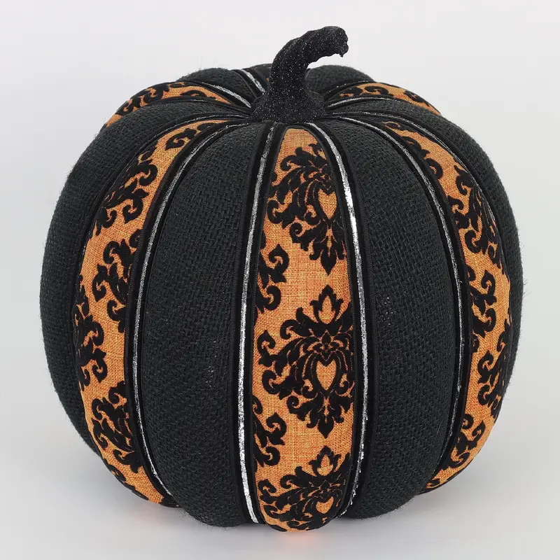 Black orange pumpkin