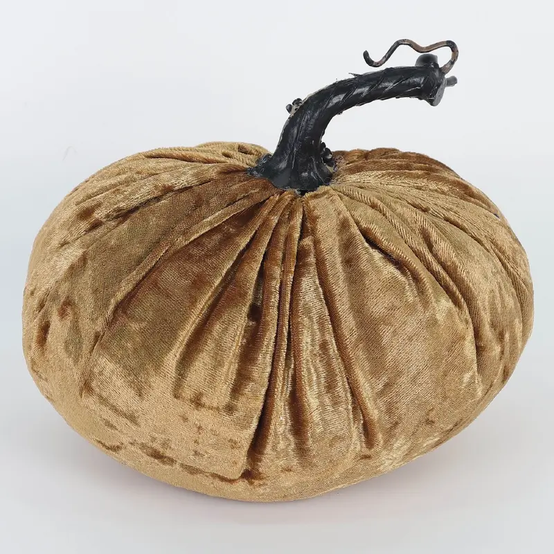 Cushion gold pumpkin