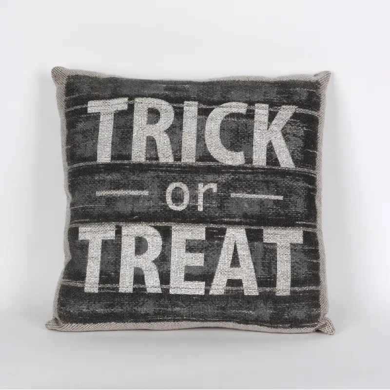 Rectangular Trick or Treat Pillow Cushion