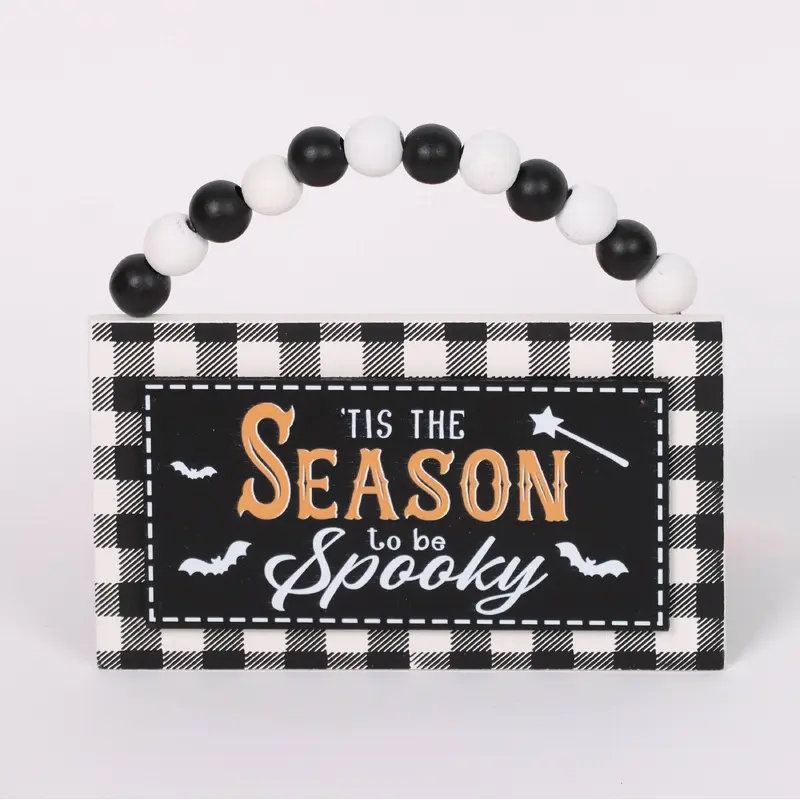 Tis the season to be spooky signboard