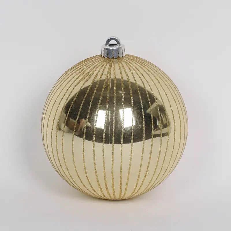1 pcs Shatterproof Ornament - Gold