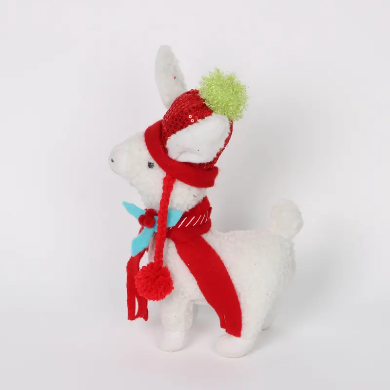 Christmas Alpaca Plush