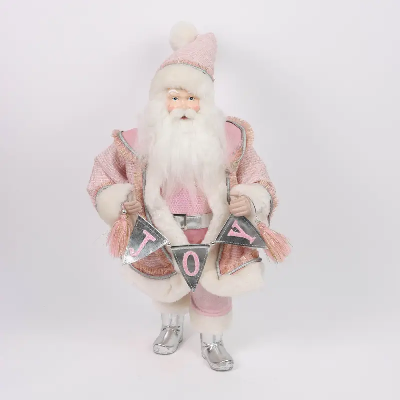 Santa Claus Pink 18"