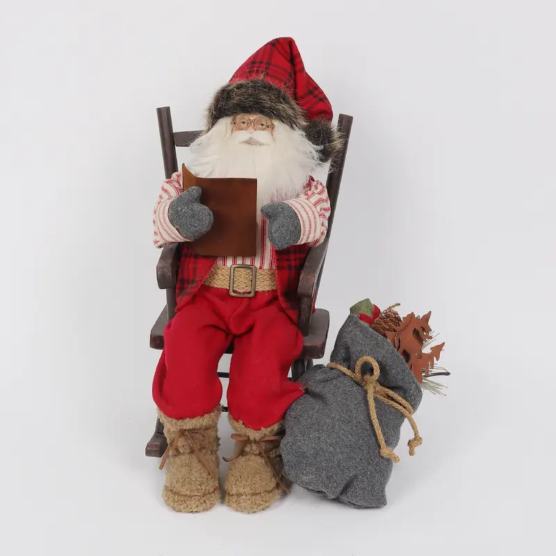 Sitting woodland Santa