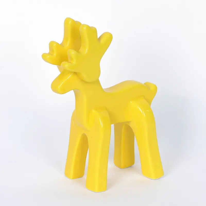 Ceramic Standing Reindeer