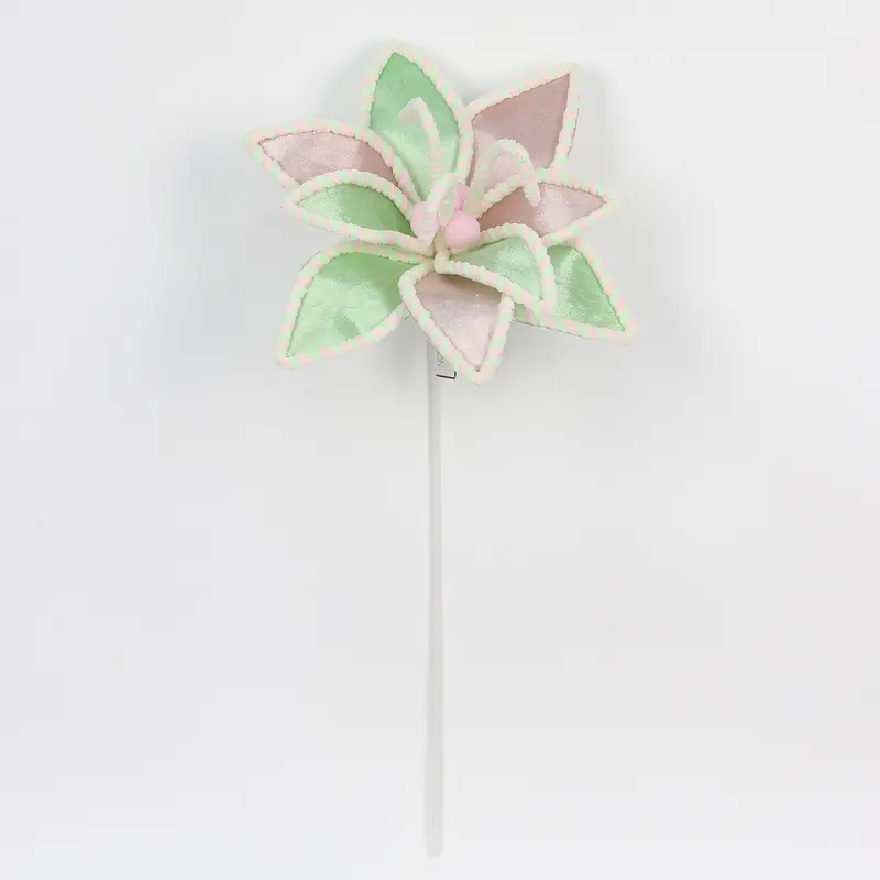 Pastel multi colored poinsettia picky