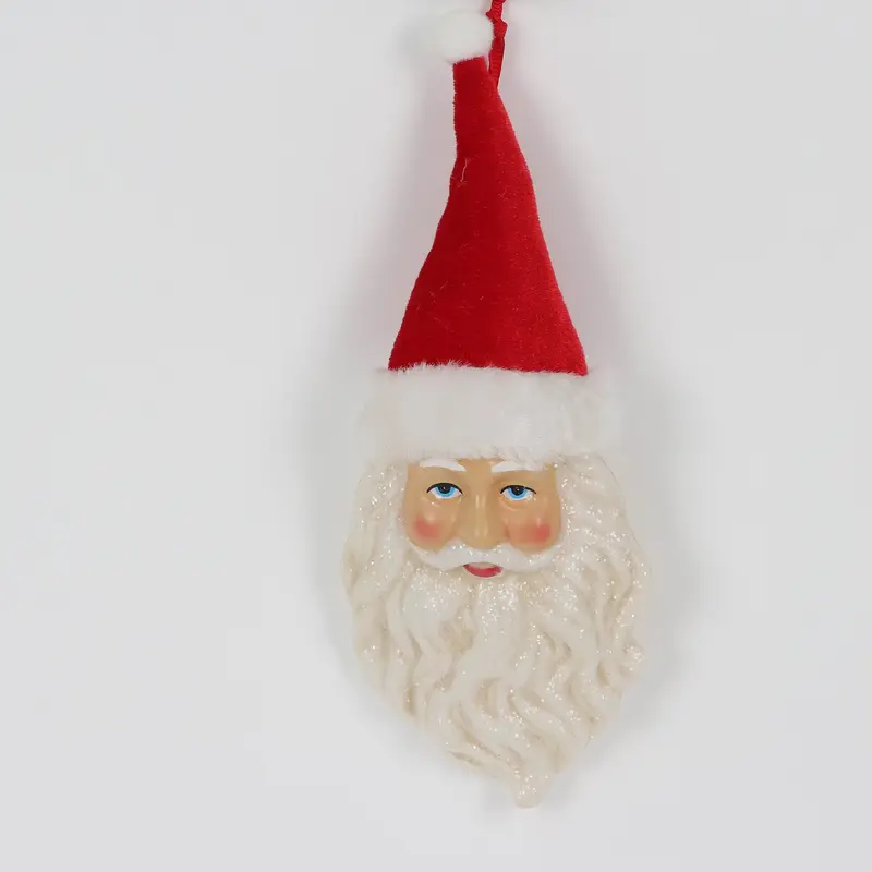 Santa head ornament