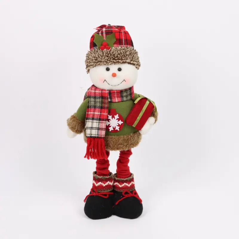 Standing Snowman Plush