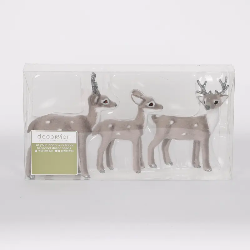 3 piece deer and fawn box set