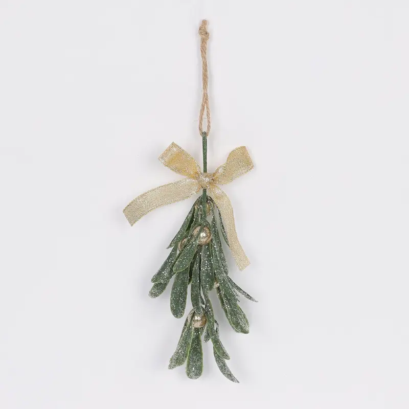 Christmas mistletoe ornament