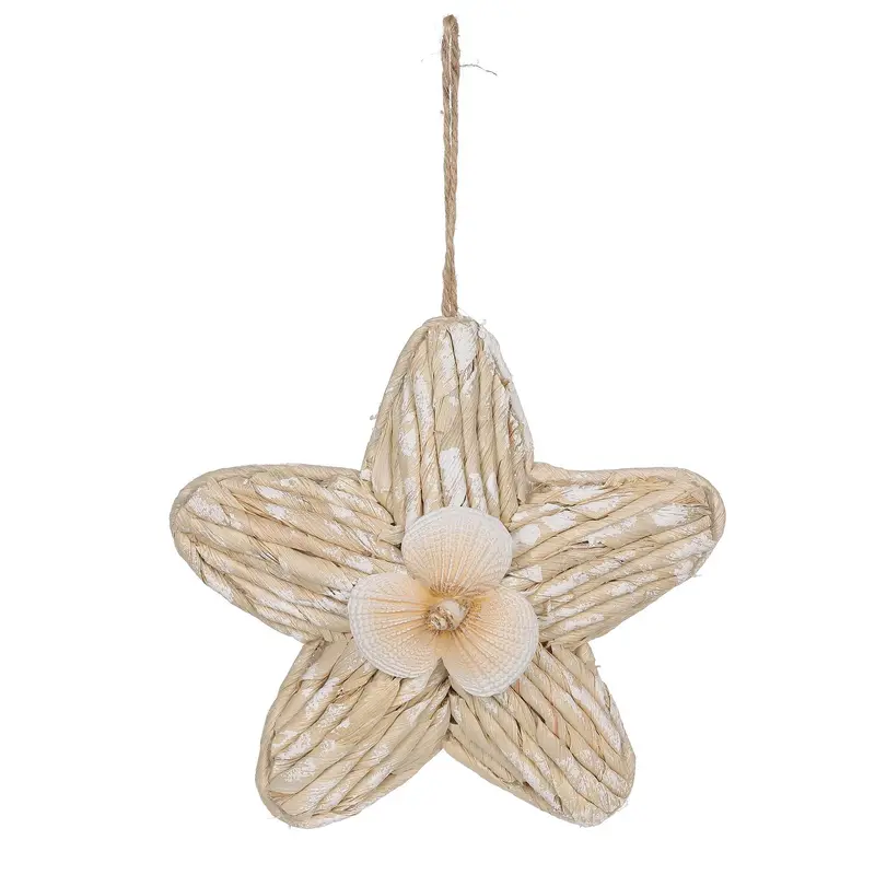 Corn husk Starfish ornament