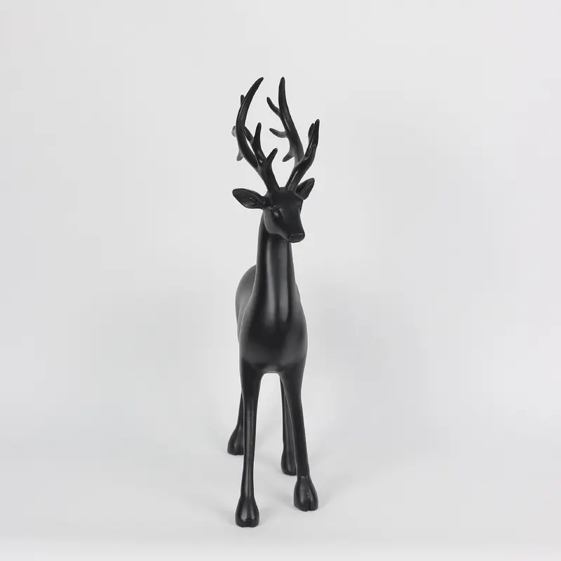 Standing matte deer
