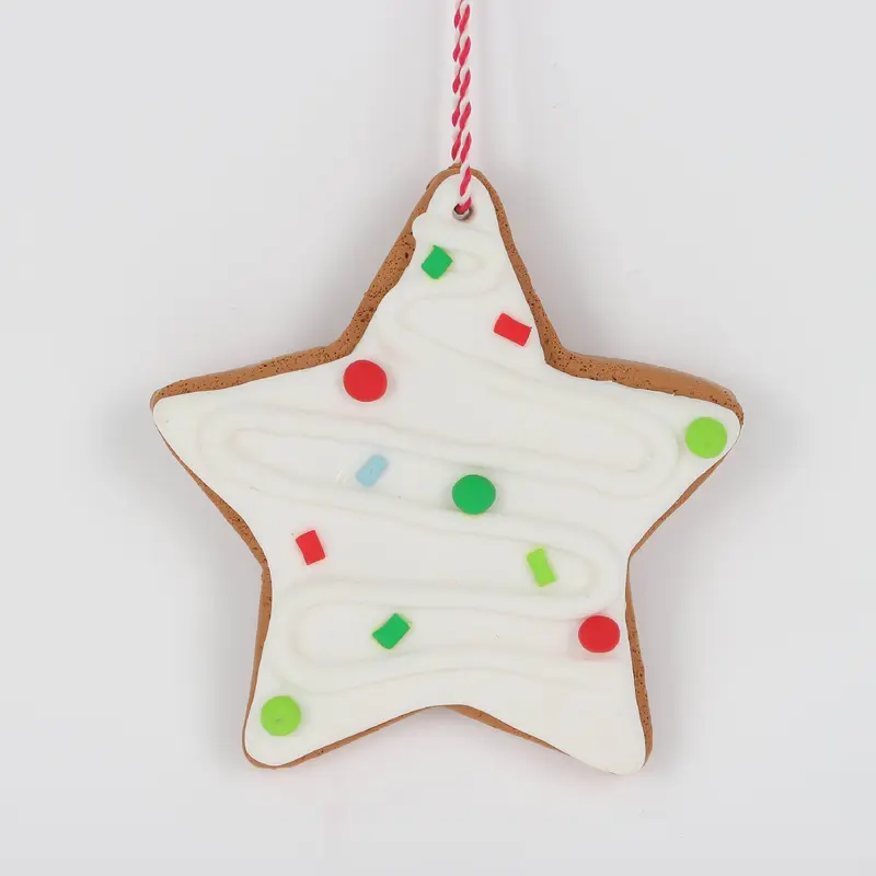 Star claydough ornament
