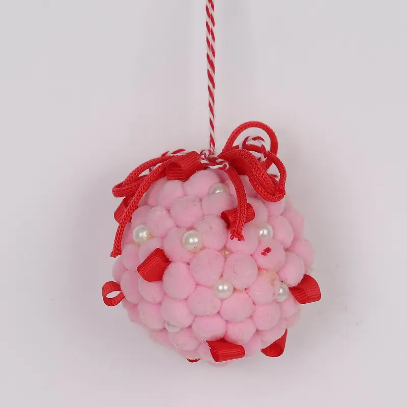 Candied ball ornament