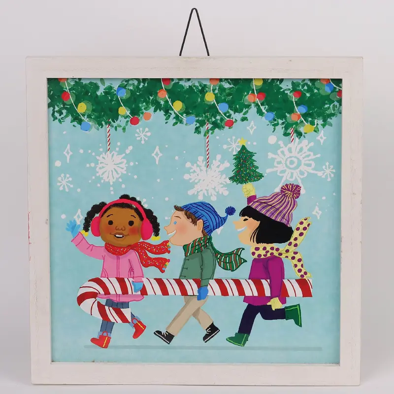 Children with Christmasspirit picture