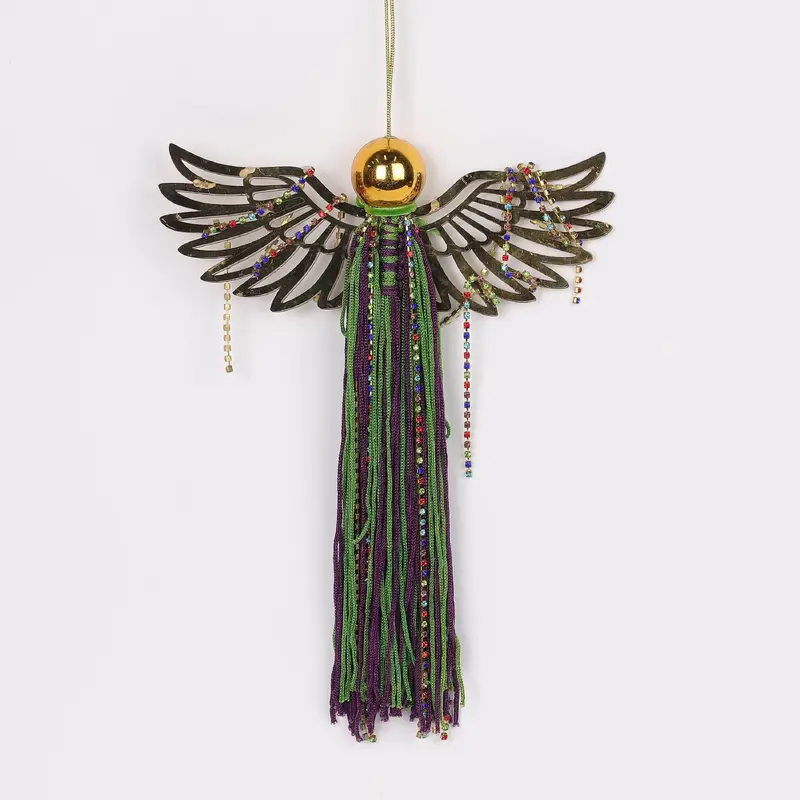Colorful angel ornament
