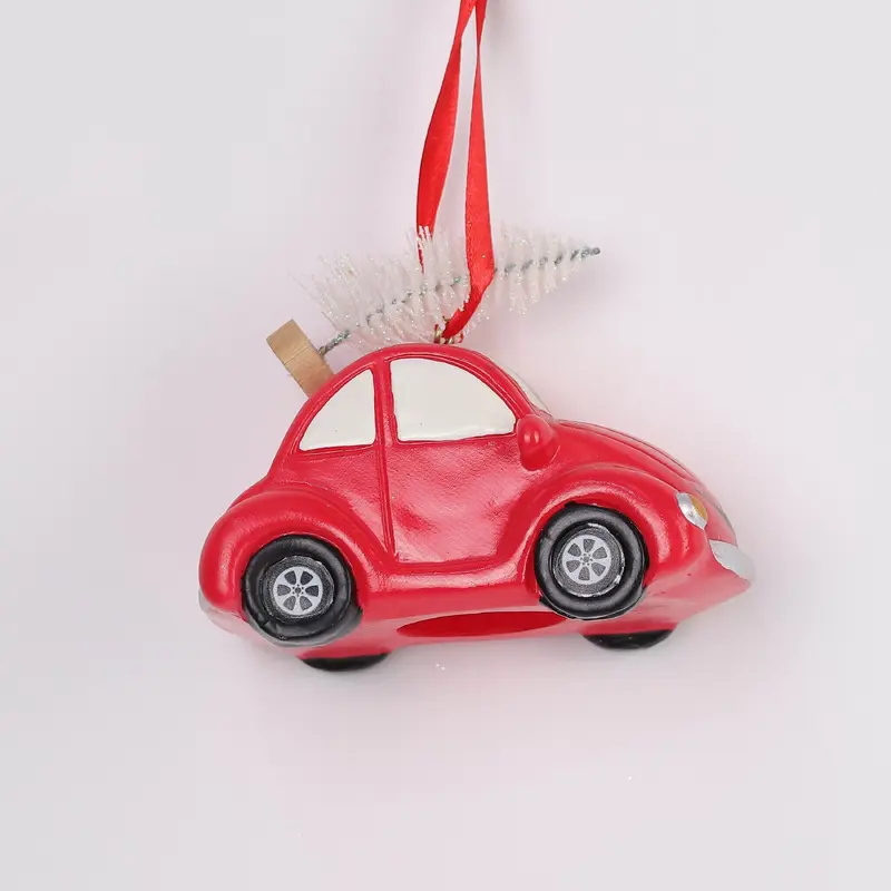 Plastic car ornament