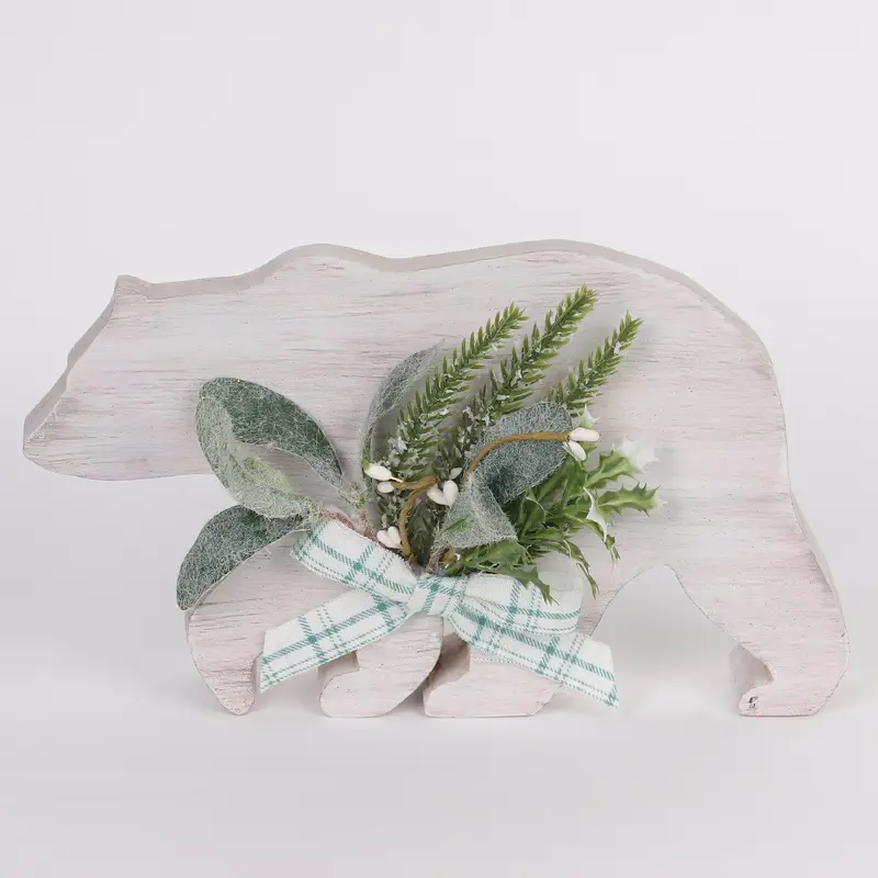 Polar bear table decor