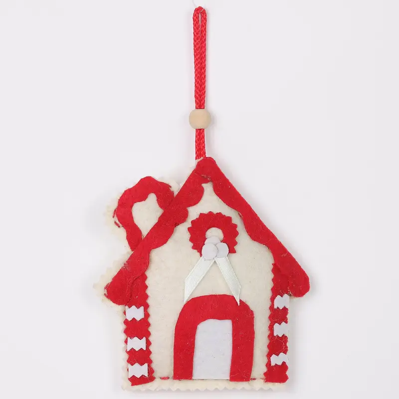 Red house ornament